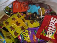 Halloween candy - small