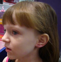 Sydney’s Pierced Ear