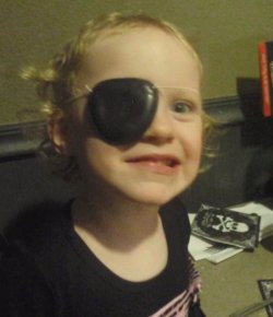 Addy is a pirate and three