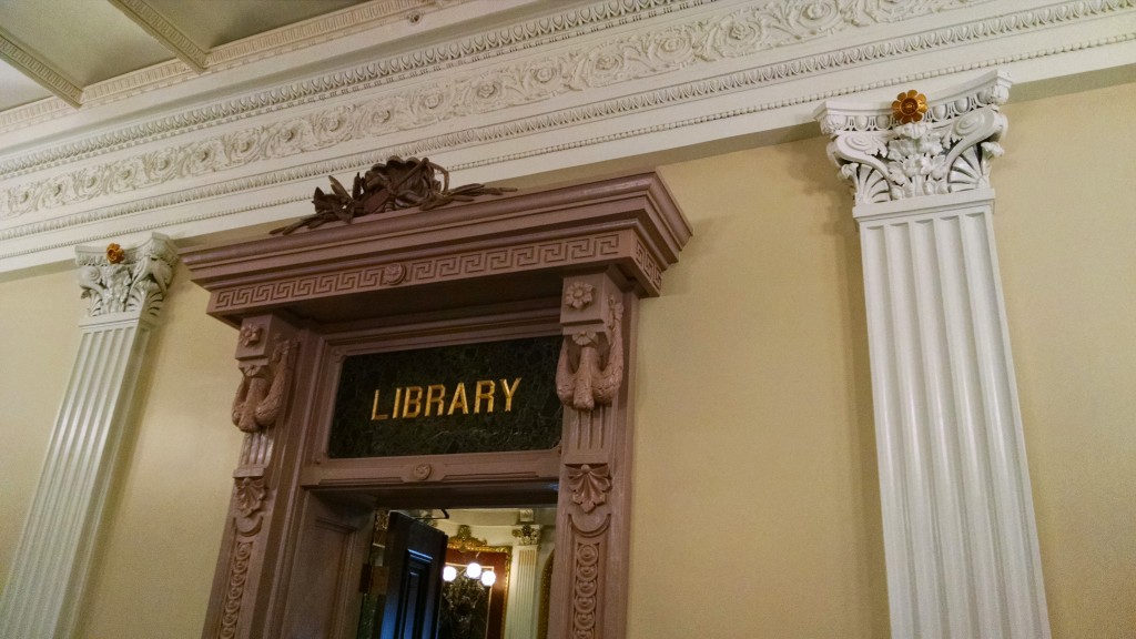 Indian Treaty Room - originally the Navy's library