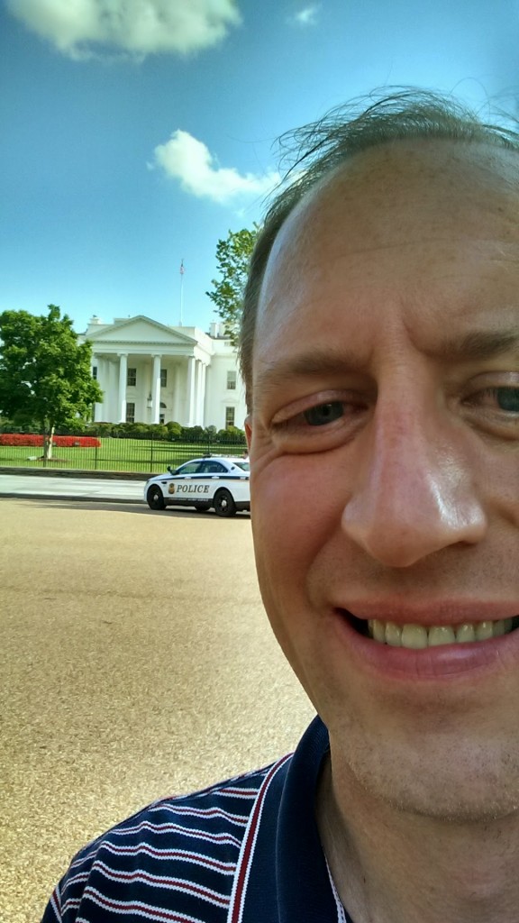 Selfie with The White House