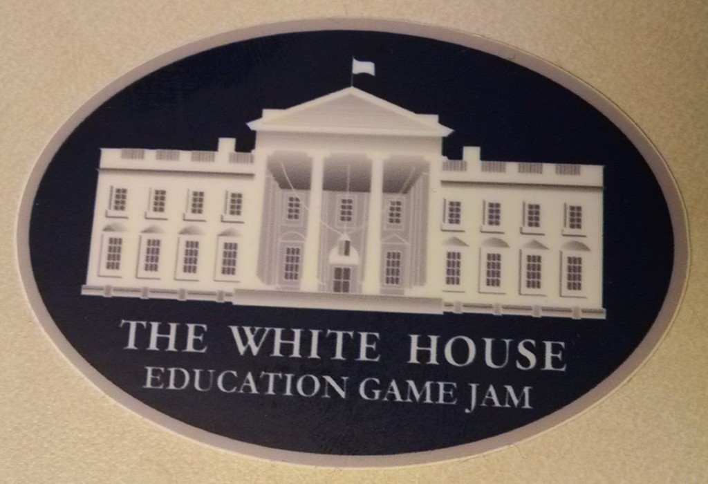 The White House Education Game Jam sticker